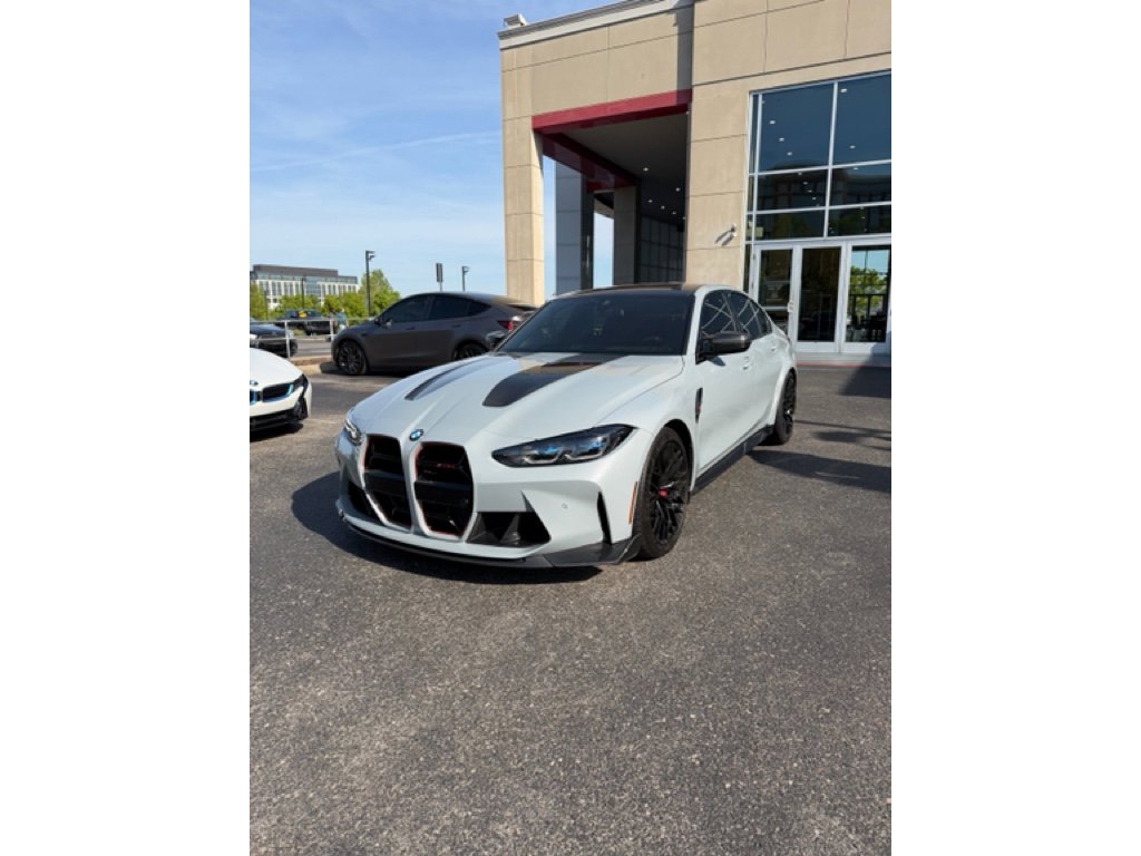 Gray (Brooklyn Grey Metallic) 2024 BMW M3 CS RWD Sedan All-Wheel Drive 8-Speed Automatic