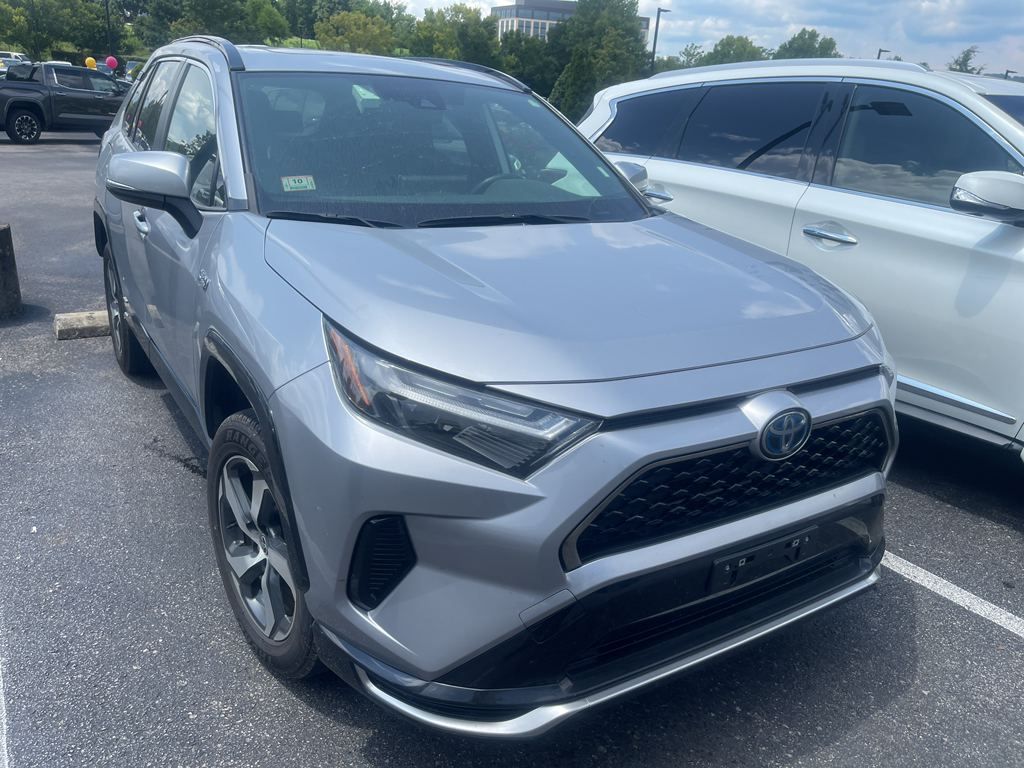 Silver Sky Metallic 2023 Toyota RAV4 Prime SUV / Crossover All-Wheel Drive Continuously Variable Transmission