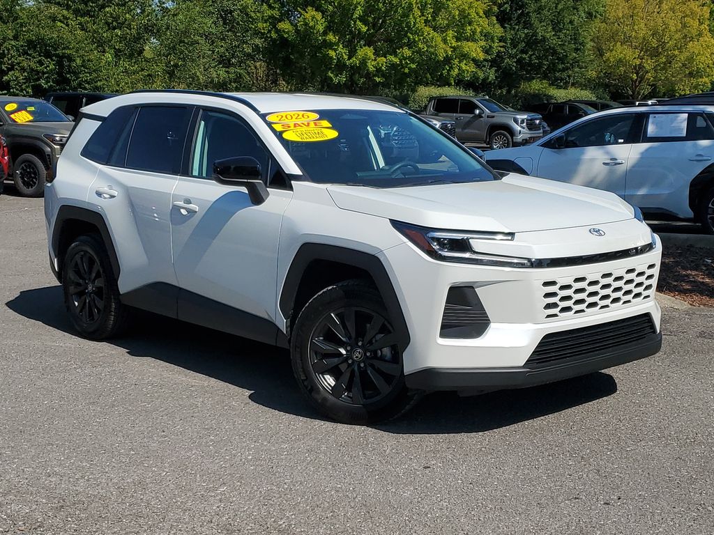 White (Wind Chill Pearl) 2026 Toyota RAV4 SUV / Crossover Front-Wheel Drive Continuously Variable Transmission
