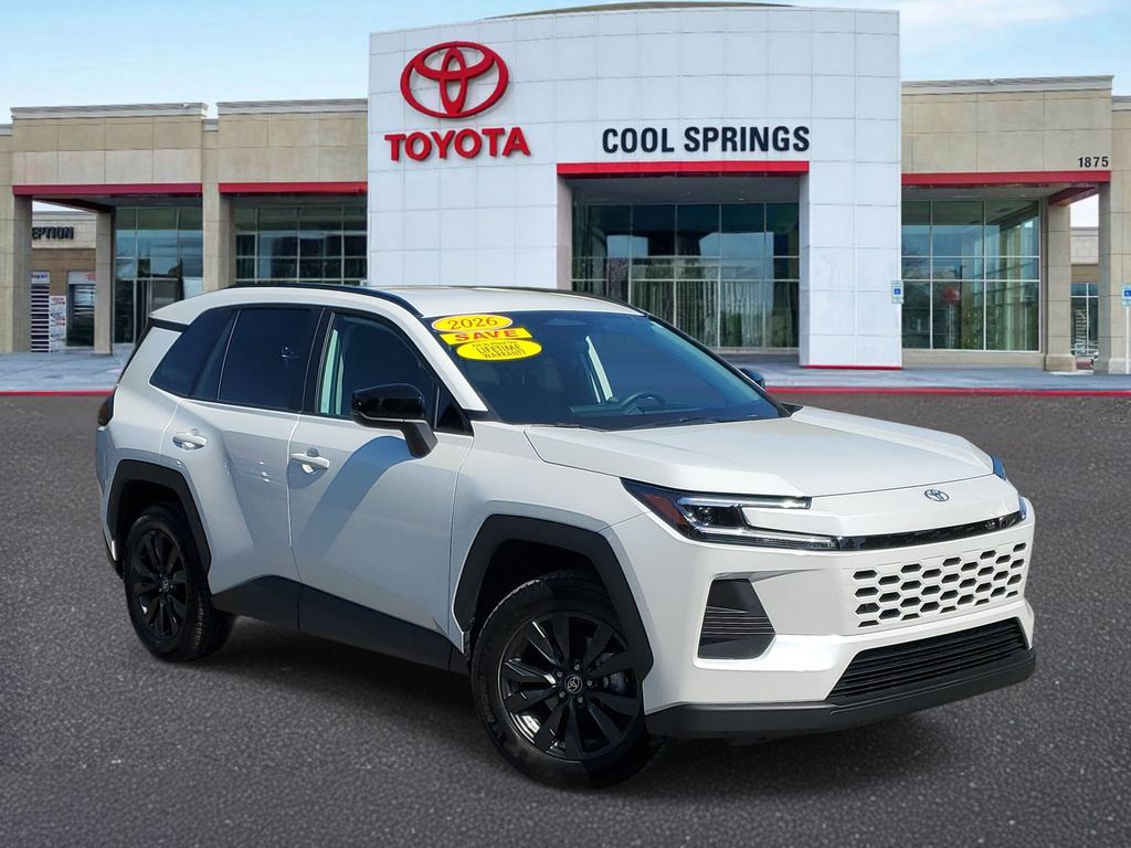 White (Wind Chill Pearl) 2026 Toyota RAV4 SUV / Crossover Front-Wheel Drive Continuously Variable Transmission