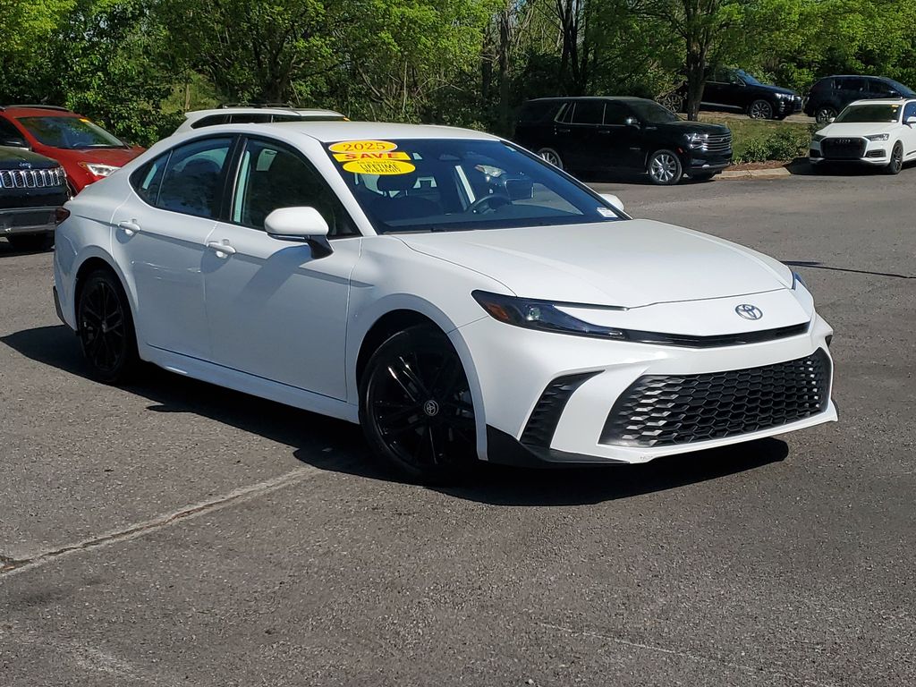 Ice Cap 2025 Toyota Camry SE AWD Sedan All-Wheel Drive Continuously Variable Transmission