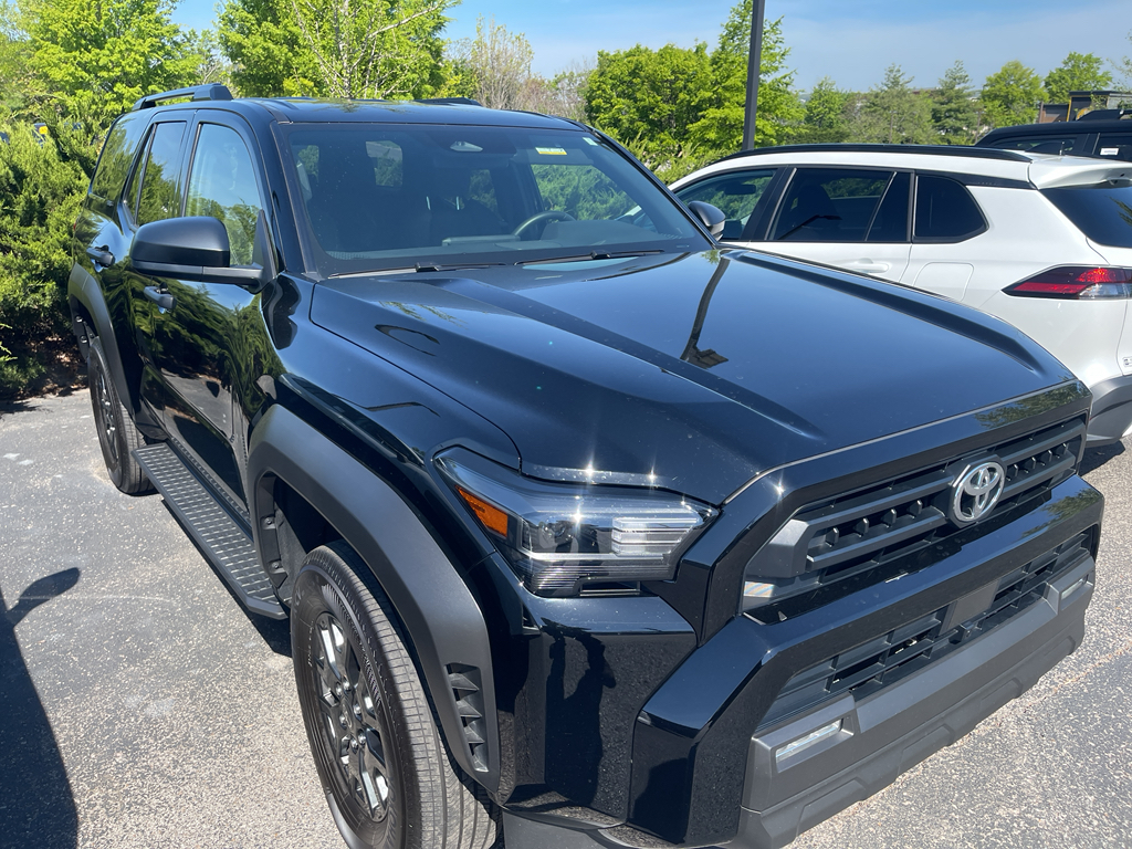 Black 2025 Toyota 4Runner SR5 4WD SUV / Crossover Four-Wheel Drive 8-Speed Automatic