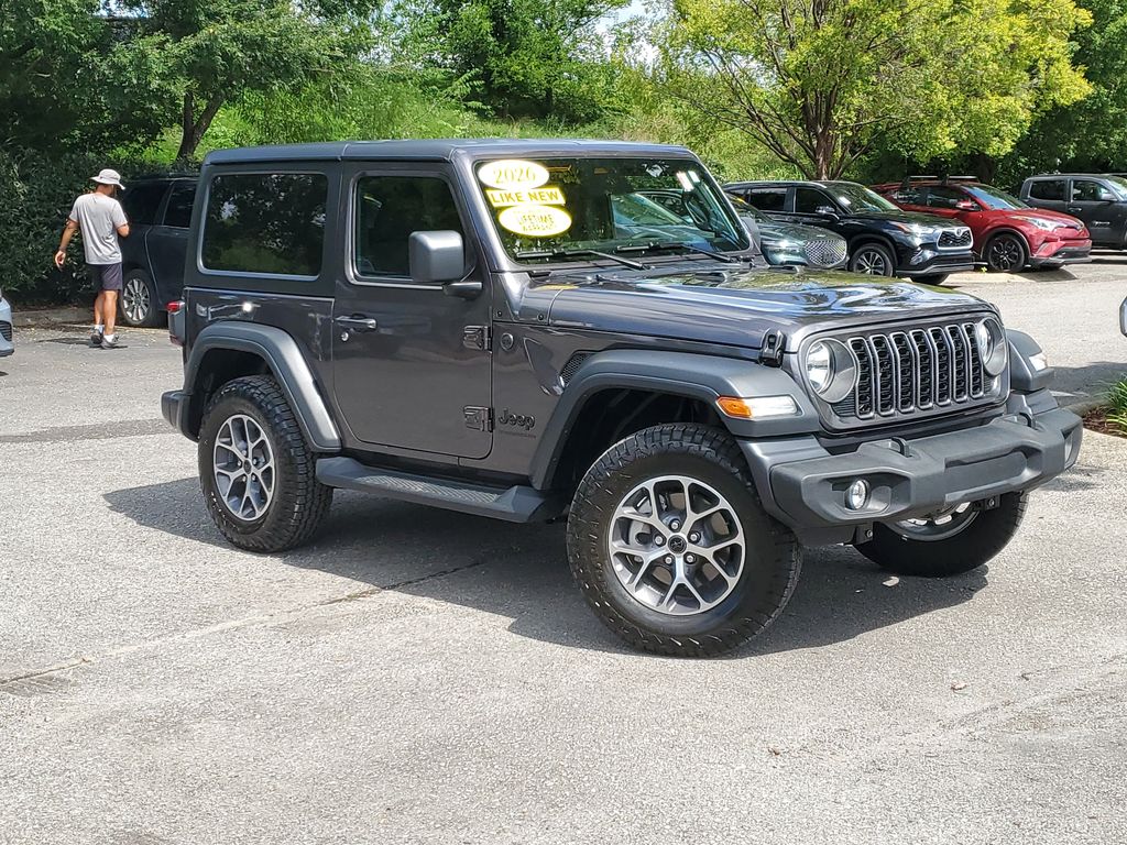 Gray (GRANITE CRYSTAL METALLIC CLEARCOAT) 2026 Jeep Wrangler SUV / Crossover Four-Wheel Drive 8-Speed Automatic