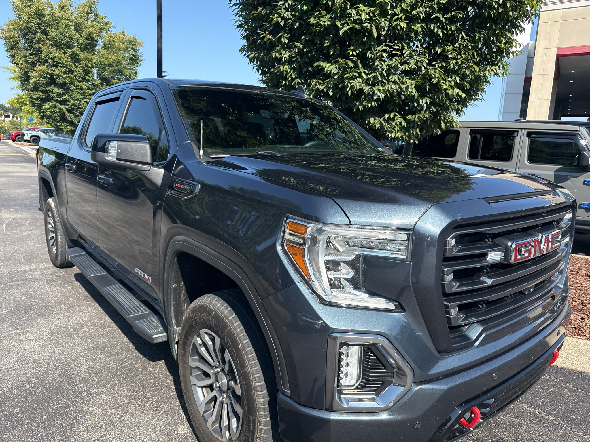 Gray (DARK SKY METALLIC) 2019 GMC Sierra 1500 Pickup Truck Four-Wheel Drive
