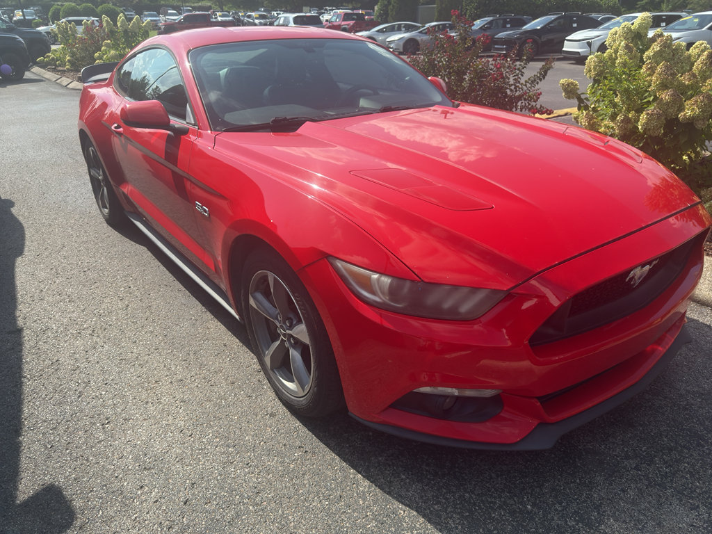 RACE RED 2017 Ford Mustang Coupe Rear-Wheel Drive 6-Speed Manual
