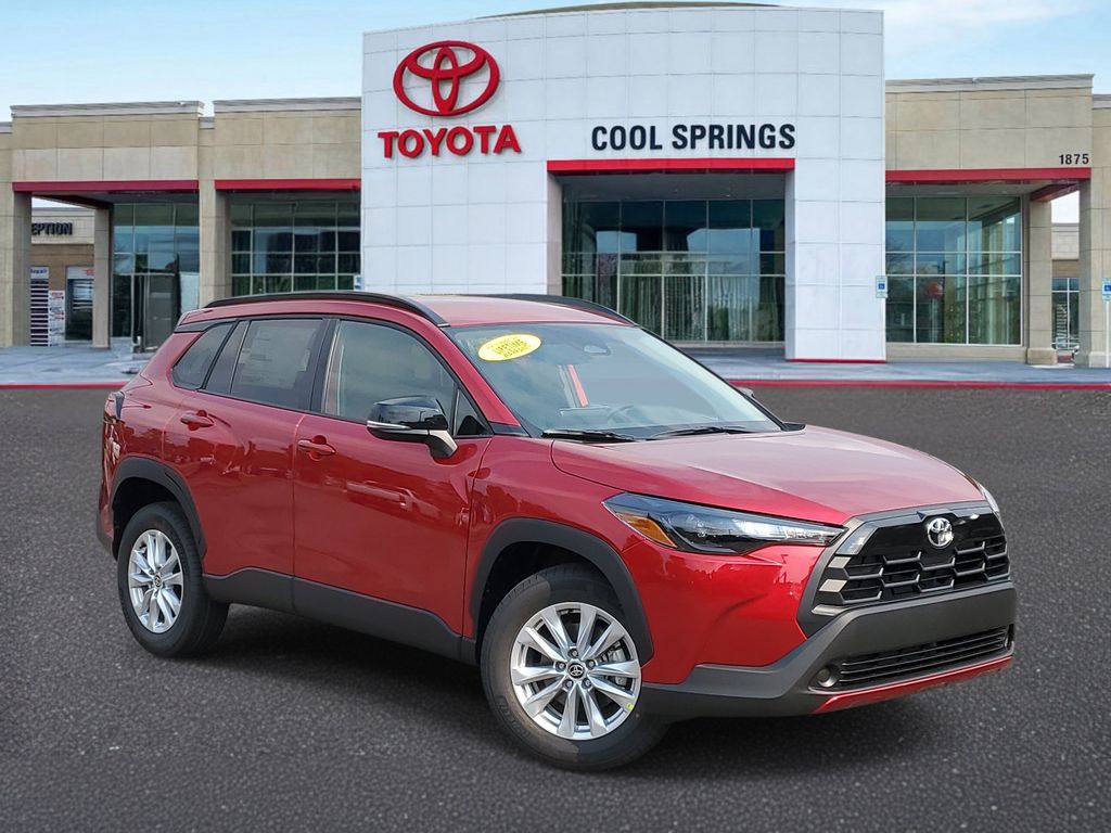 Soul Red Crystal 2026 Toyota Corolla Cross SUV / Crossover Front-Wheel Drive Continuously Variable Transmission