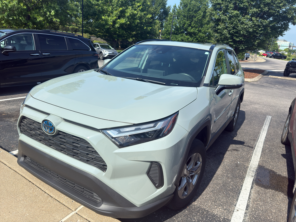 Lunar Rock 2023 Toyota RAV4 Hybrid SUV / Crossover All-Wheel Drive Continuously Variable Transmission