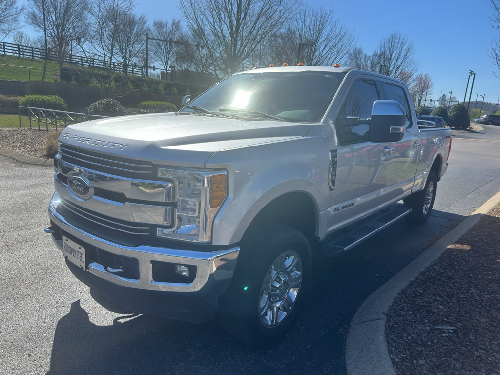 Ingot Silver Metallic 2017 Ford F-250 Super Duty Lariat Crew Cab 4WD Pickup Truck Four-Wheel Drive 6-Speed Automatic
