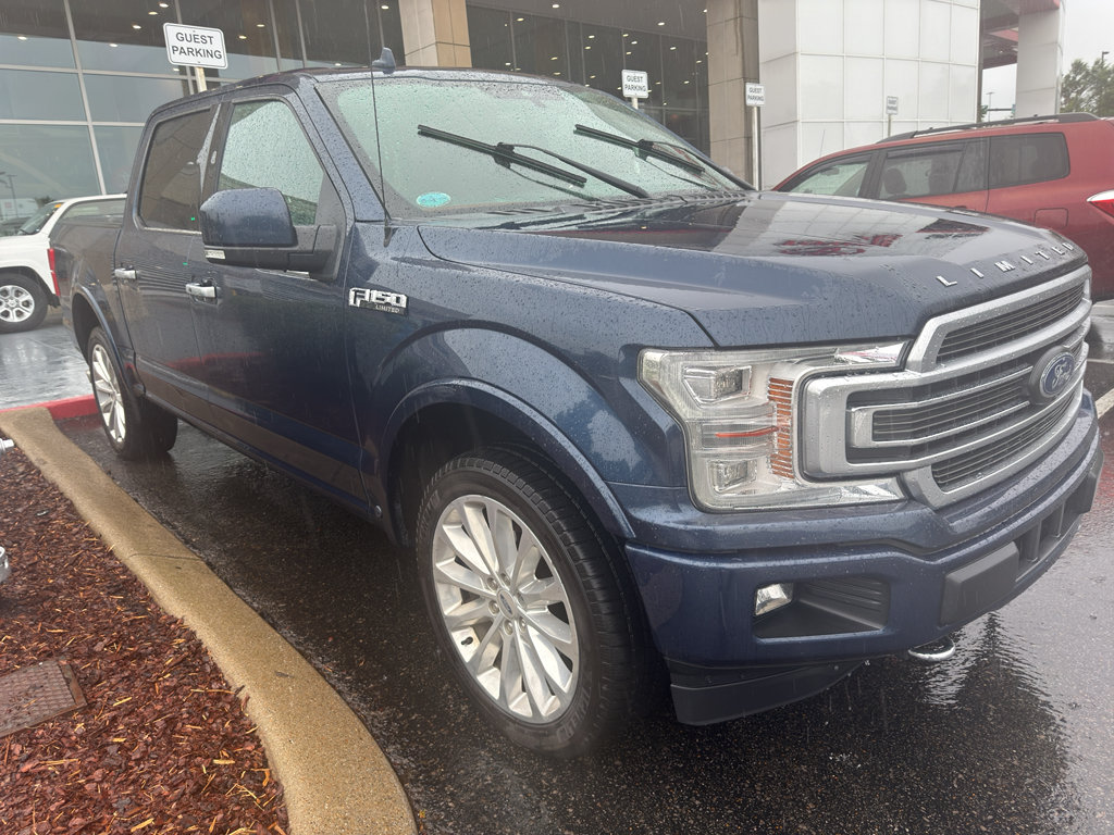 Blue Jeans Metallic 2018 Ford F-150 Pickup Truck Four-Wheel Drive Automatic