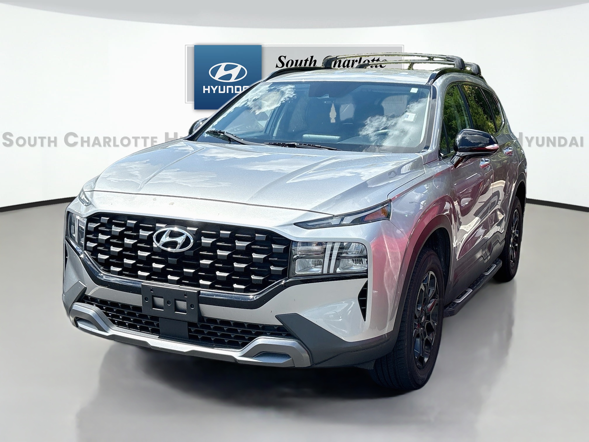 Shimmering Silver 2022 Hyundai Santa Fe SUV / Crossover All-Wheel Drive 8-Speed Automatic