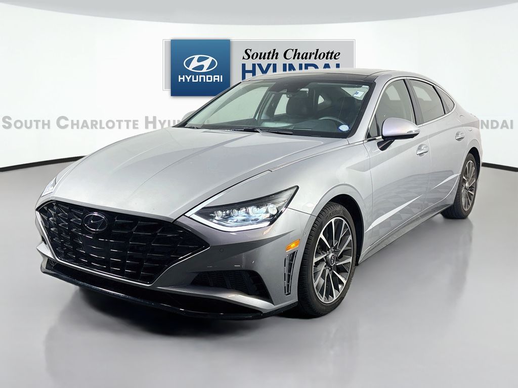 Curated Silver 2023 Hyundai Sonata Sedan Front-Wheel Drive 8-Speed Automatic