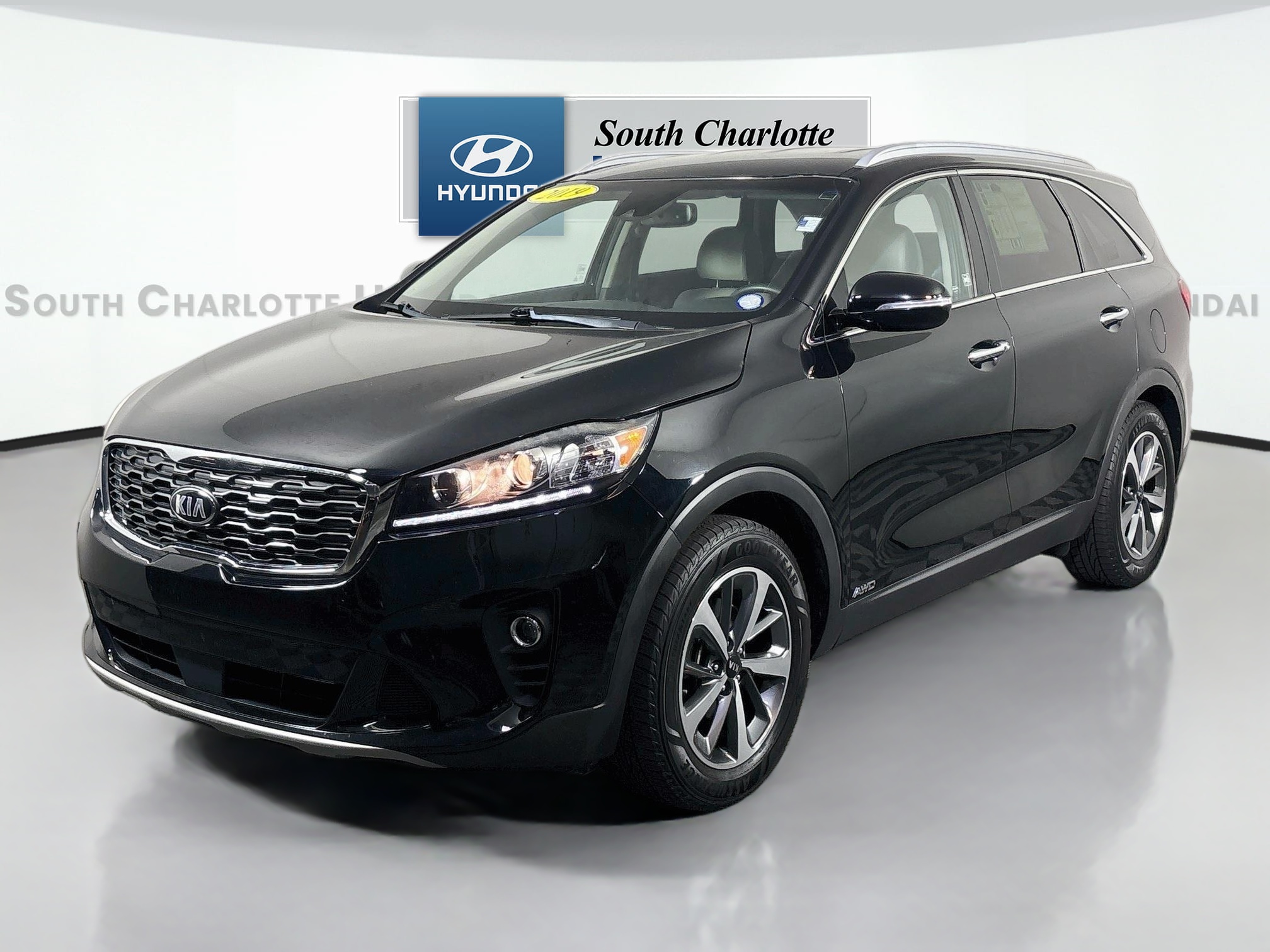 Ebony Black 2019 Kia Sorento SUV / Crossover All-Wheel Drive 8-Speed Automatic