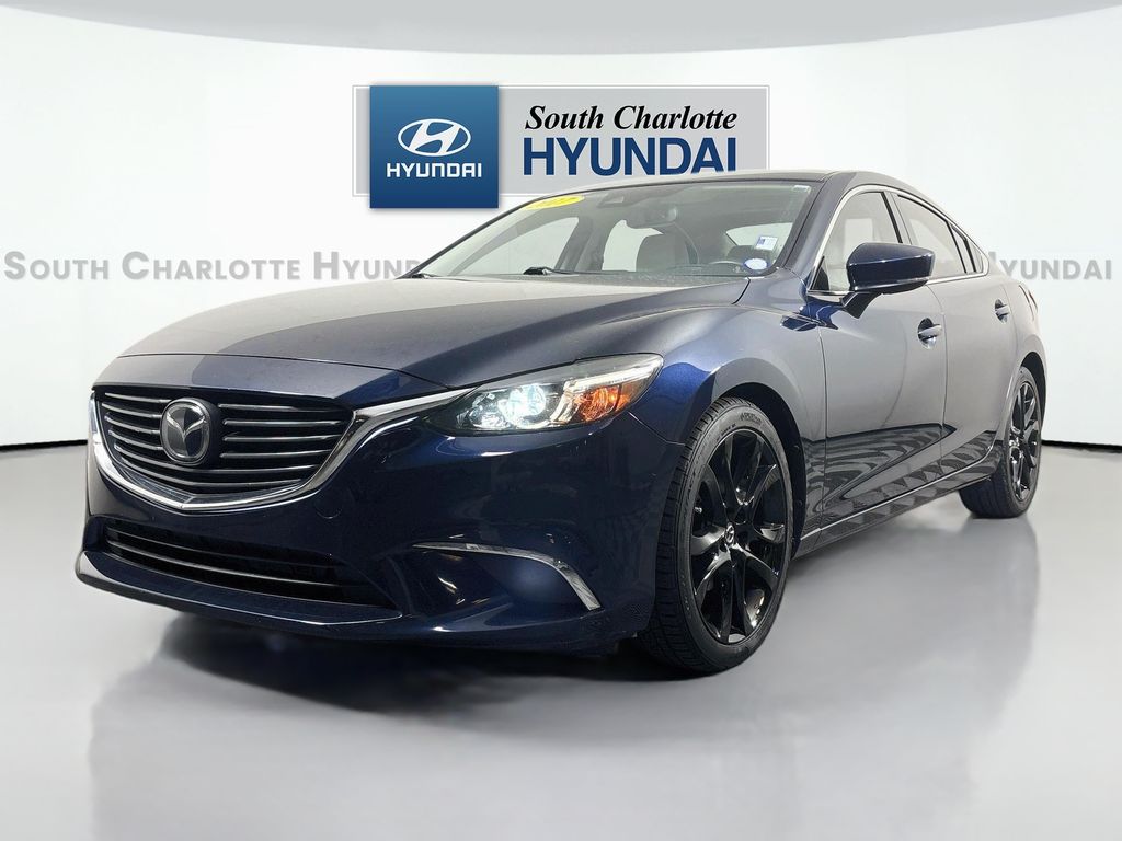 Deep Crystal Blue 2017 Mazda MAZDA6 Sedan Front-Wheel Drive 6-Speed Automatic