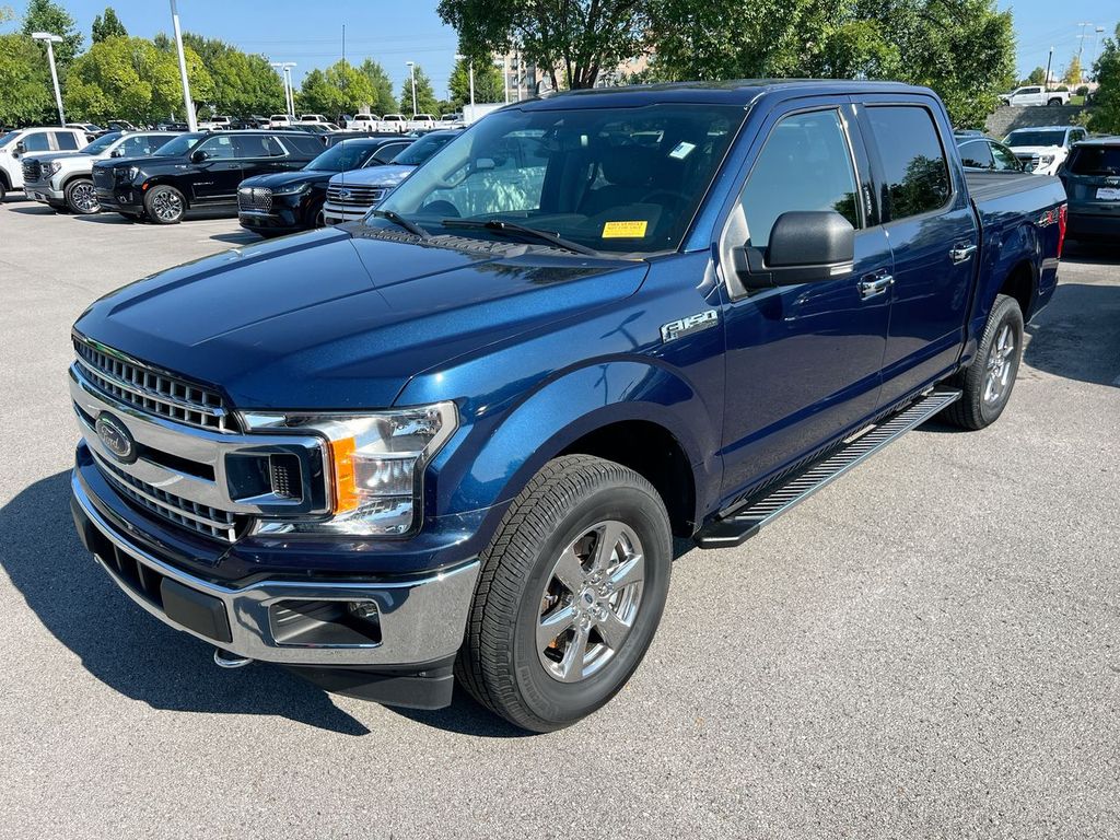 Blue Jeans Metallic 2019 Ford F-150 Pickup Truck Four-Wheel Drive