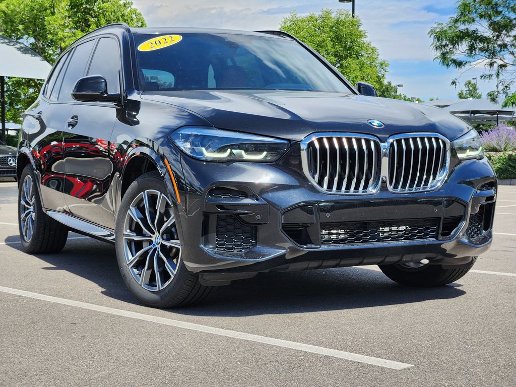Black Sapphire Metallic 2022 BMW X5 SUV / Crossover All-Wheel Drive 8-Speed Automatic