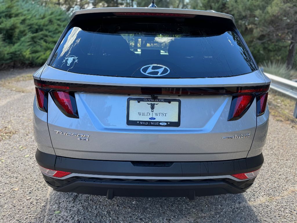 Used Car 2024 Hyundai Tucson Hybrid  Blue For Sale Under $30,000 In Guymon, Oklahoma