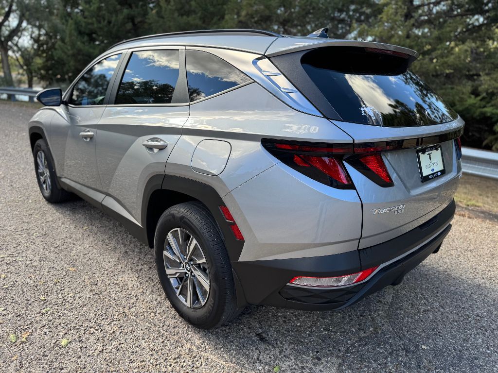Used Car 2024 Hyundai Tucson Hybrid  Blue For Sale Under $30,000 In Guymon, Oklahoma