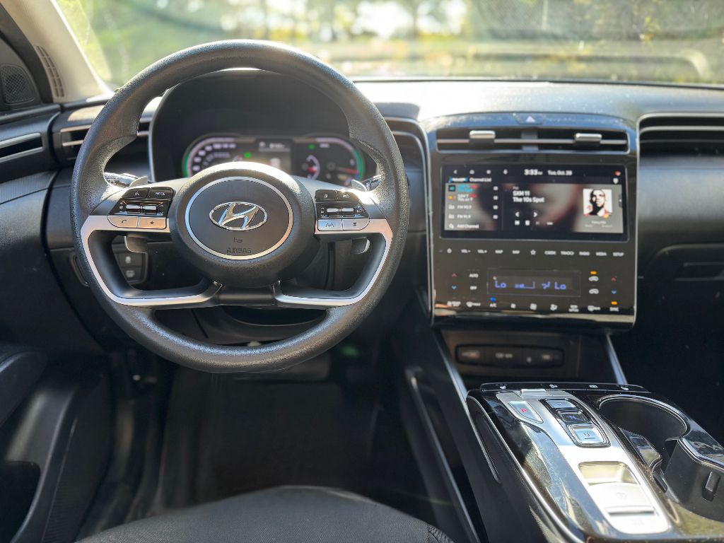 Used Car 2024 Hyundai Tucson Hybrid  Blue For Sale Under $30,000 In Guymon, Oklahoma