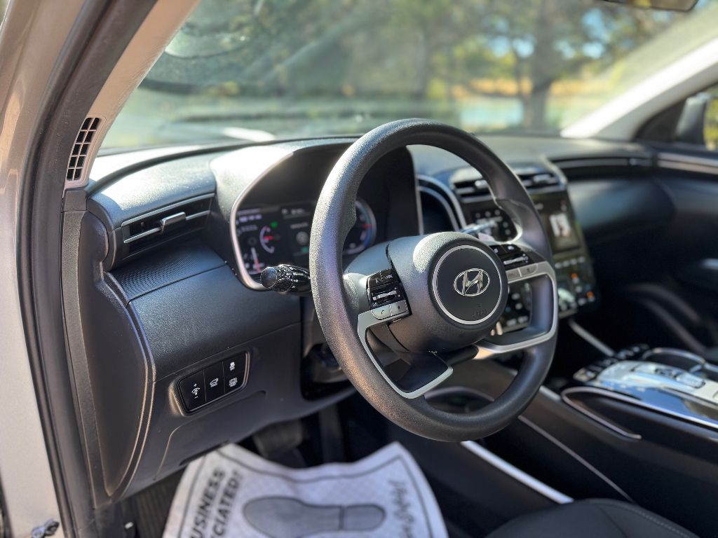 Used Car 2024 Hyundai Tucson Hybrid  Blue For Sale Under $30,000 In Guymon, Oklahoma