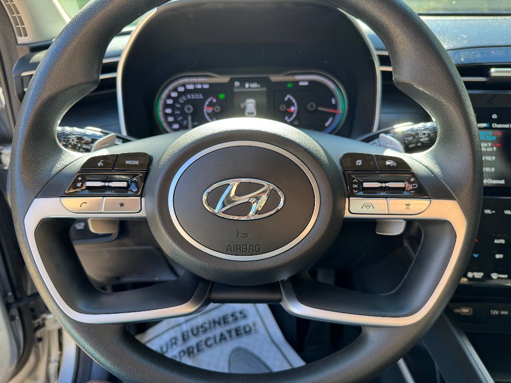 Used Car 2024 Hyundai Tucson Hybrid  Blue For Sale Under $30,000 In Guymon, Oklahoma