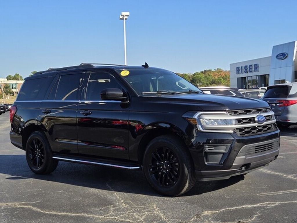 Agate Black Metallic 2023 Ford Expedition SUV / Crossover Four-Wheel Drive Automatic