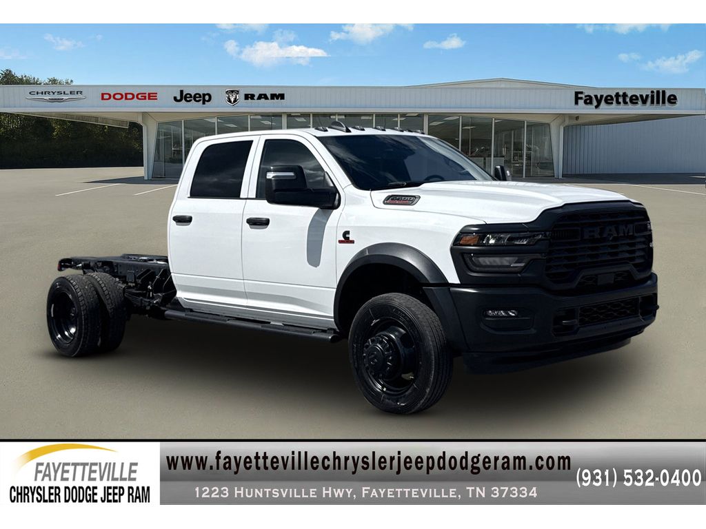 Bright White Clearcoat 2026 RAM 5500 Chassis 8-Speed Automatic
