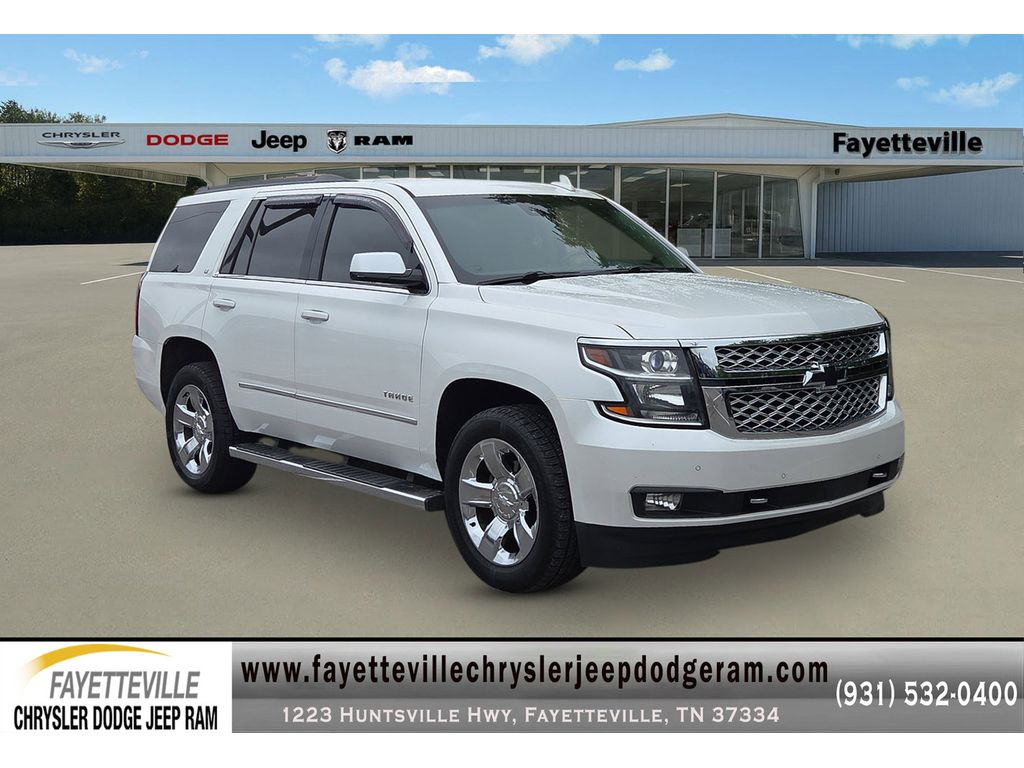 White (Iridescent Pearl Tricoat) 2017 Chevrolet Tahoe LT 4WD SUV / Crossover Four-Wheel Drive 6-Speed Automatic