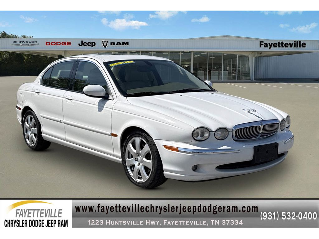White Onyx 2004 Jaguar X-TYPE 3.0L AWD Sedan All-Wheel Drive 5-Speed Automatic