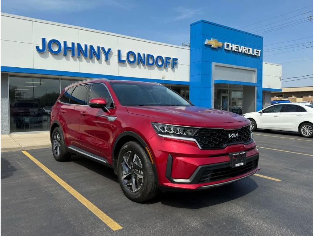 Runway Red 2022 Kia Sorento Hybrid S FWD SUV / Crossover Front-Wheel Drive 6-Speed Automatic