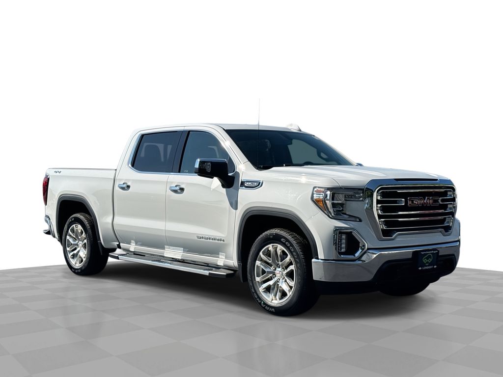 Summit White 2020 GMC Sierra 1500 Pickup Truck Four-Wheel Drive Automatic