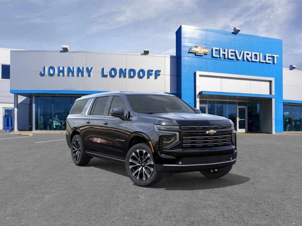 Black 2026 Chevrolet Suburban High Country 4WD SUV / Crossover Four-Wheel Drive Automatic