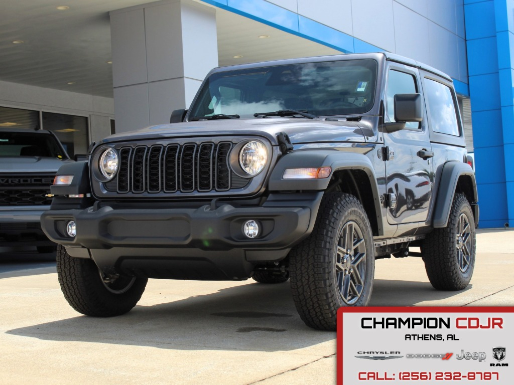 Gray (Granite Crystal Metallic Clearcoat) 2025 Jeep Wrangler SUV / Crossover Four-Wheel Drive 8-Speed Automatic
