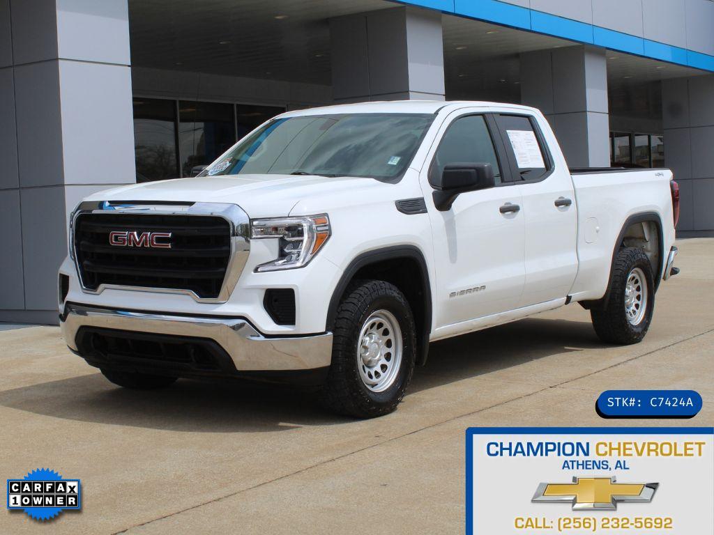 Summit White 2022 GMC Sierra 1500 Limited Pro Double Cab LB 4WD Pickup Truck Four-Wheel Drive 8-Speed Automatic