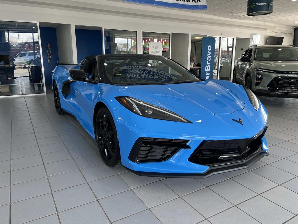 Rapid Blue 2021 Chevrolet Corvette Stingray 1LT Convertible RWD Convertible Rear-Wheel Drive 8-Speed Dual Clutch