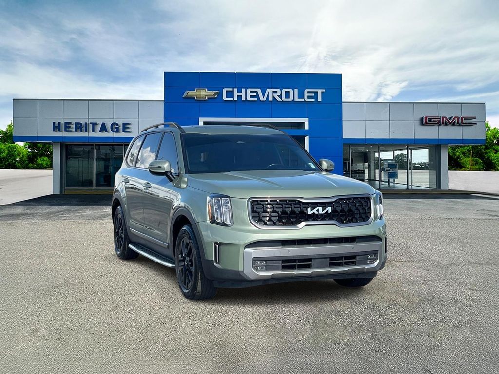 Jungle Green 2023 Kia Telluride SX-X-Pro AWD SUV / Crossover All-Wheel Drive 8-Speed Automatic
