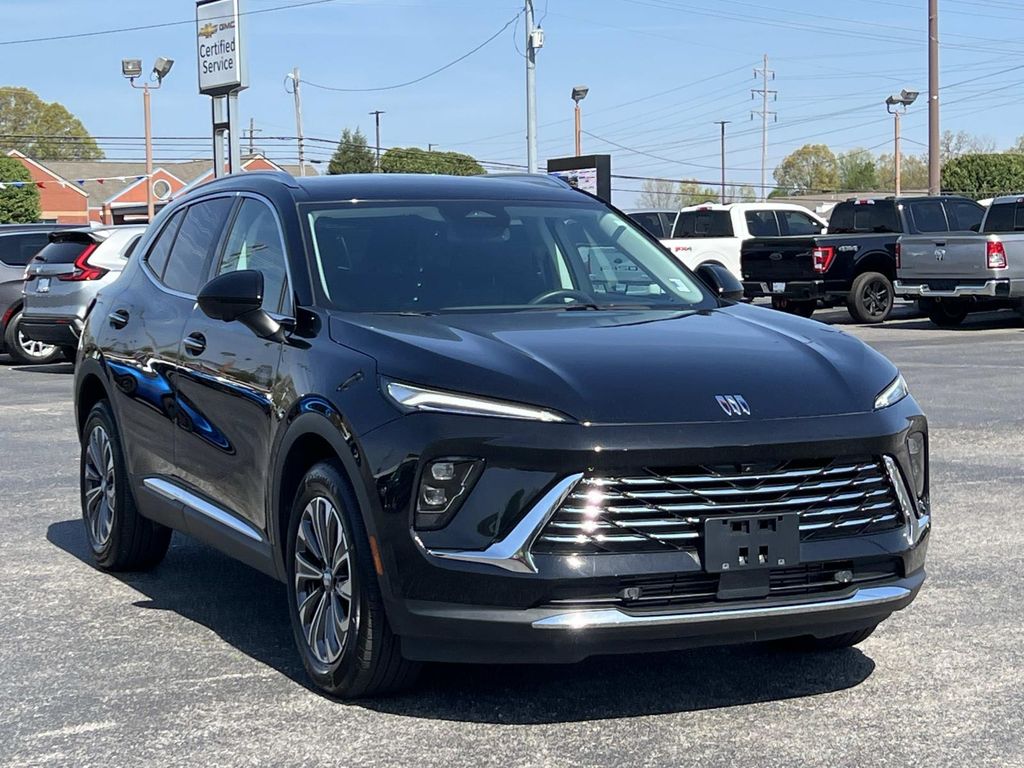 Black (Ebony Twilight Metallic) 2025 Buick Envision Preferred AWD SUV / Crossover All-Wheel Drive 9-Speed Automatic