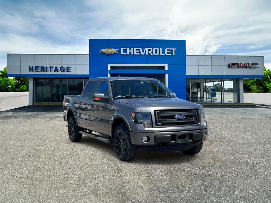 Sterling Gray Metallic 2014 Ford F-150 Pickup Truck Four-Wheel Drive 6-Speed Automatic