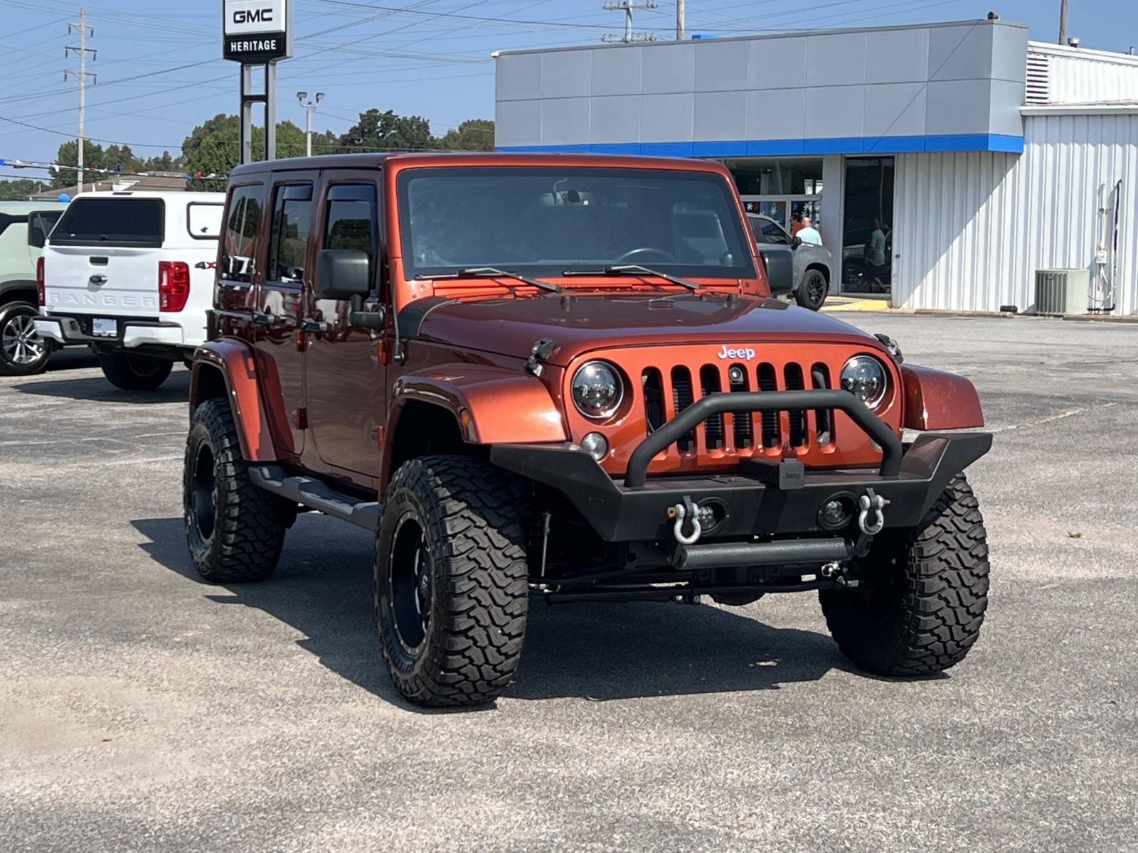 Copperhead Pearlcoat 2014 Jeep Wrangler SUV / Crossover Four-Wheel Drive 5-Speed Automatic