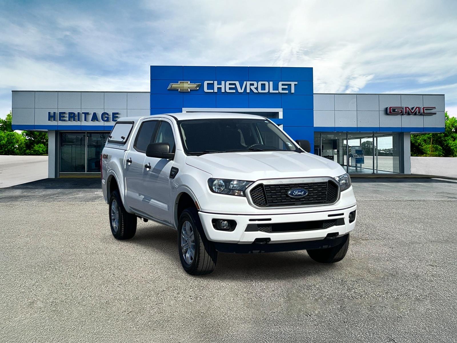 Oxford White 2023 Ford Ranger Pickup Truck Four-Wheel Drive Automatic