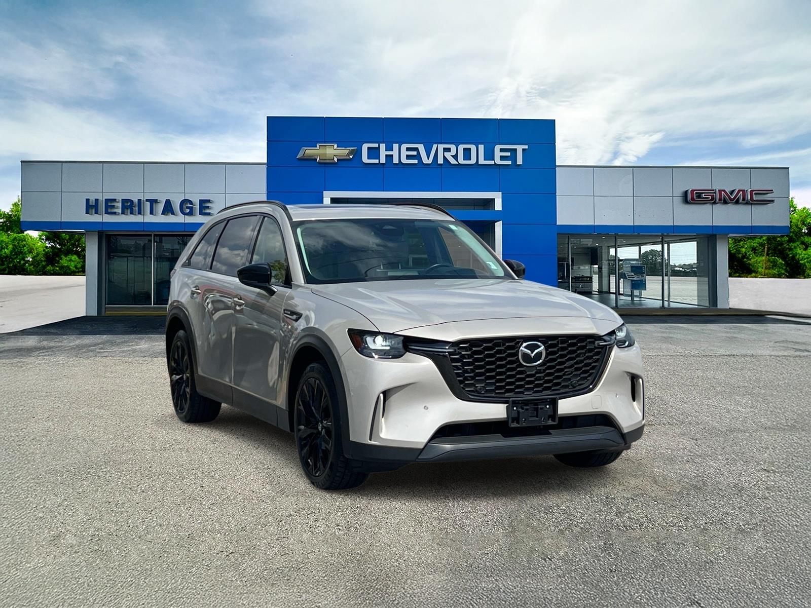 Gray (Platinum Quartz) 2025 Mazda CX-90 SUV / Crossover All-Wheel Drive 8-Speed Automatic