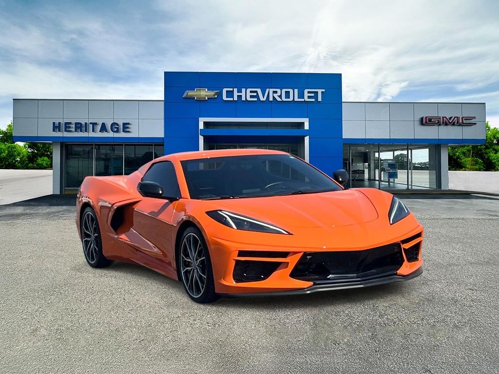Amplify Orange Tintcoat 2023 Chevrolet Corvette Convertible Rear-Wheel Drive 8-Speed Automatic
