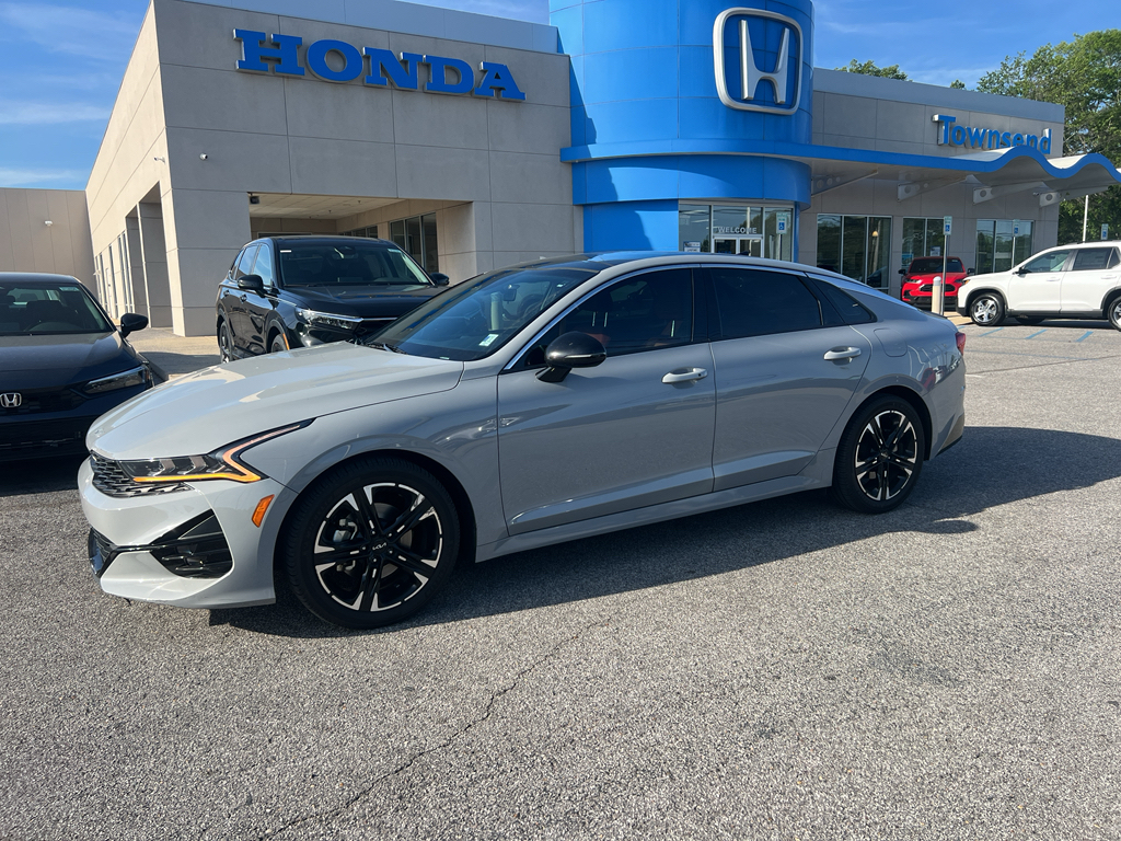 Wolf Gray 2022 Kia K5 GT-Line FWD Sedan Front-Wheel Drive 8-Speed Automatic