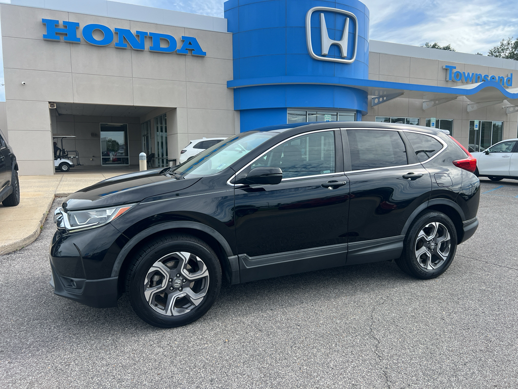 Crystal Black Pearl 2017 Honda CR-V EX FWD SUV / Crossover Front-Wheel Drive Continuously Variable Transmission