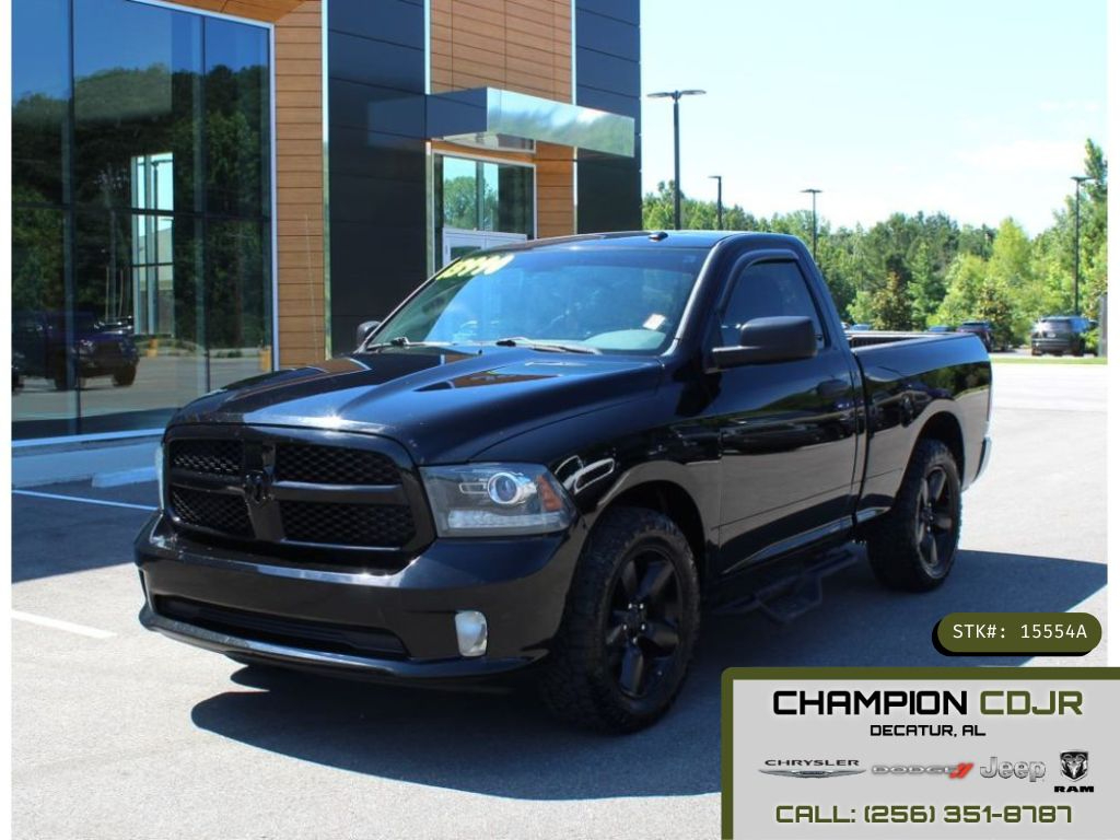 Black Clearcoat 2014 RAM 1500 Express RWD Pickup Truck 4X2 6-Speed Automatic