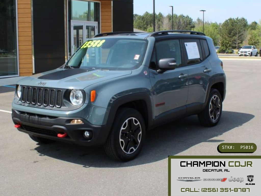 Anvil 2017 Jeep Renegade Trailhawk 4WD SUV / Crossover Four-Wheel Drive 9-Speed Automatic