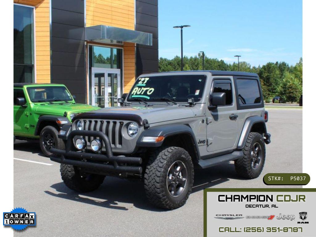 Sting-Gray Clearcoat 2023 Jeep Wrangler SUV / Crossover Four-Wheel Drive 8-Speed Automatic