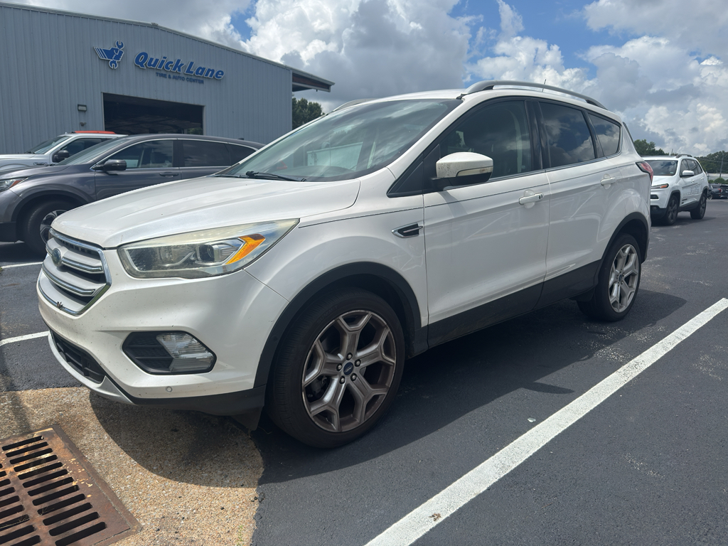 White Platinum Metallic Tri-Coat 2019 Ford Escape SUV / Crossover All-Wheel Drive 6-Speed Automatic
