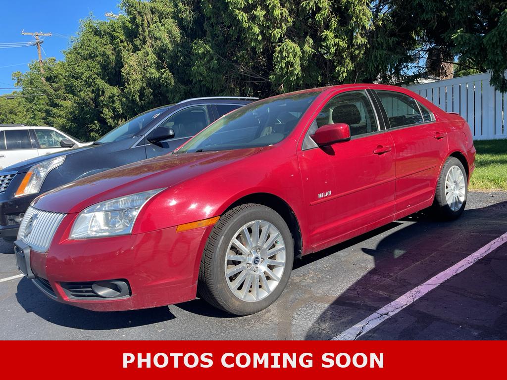 Vivid Red Clearcoat Metallic 2007 Mercury Milan V6 Premier AWD Sedan All-Wheel Drive 6-Speed Automatic