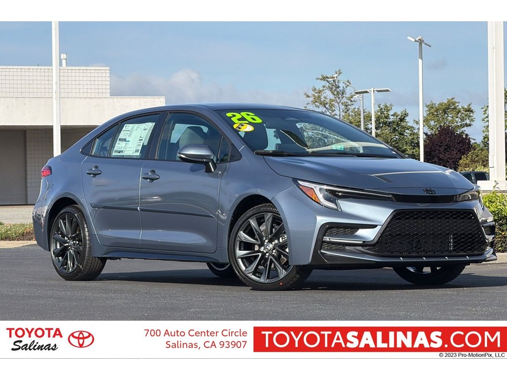Celestite with Midnight Black Metallic roof 2026 Toyota Corolla Sedan Front-Wheel Drive Continuously Variable Transmission