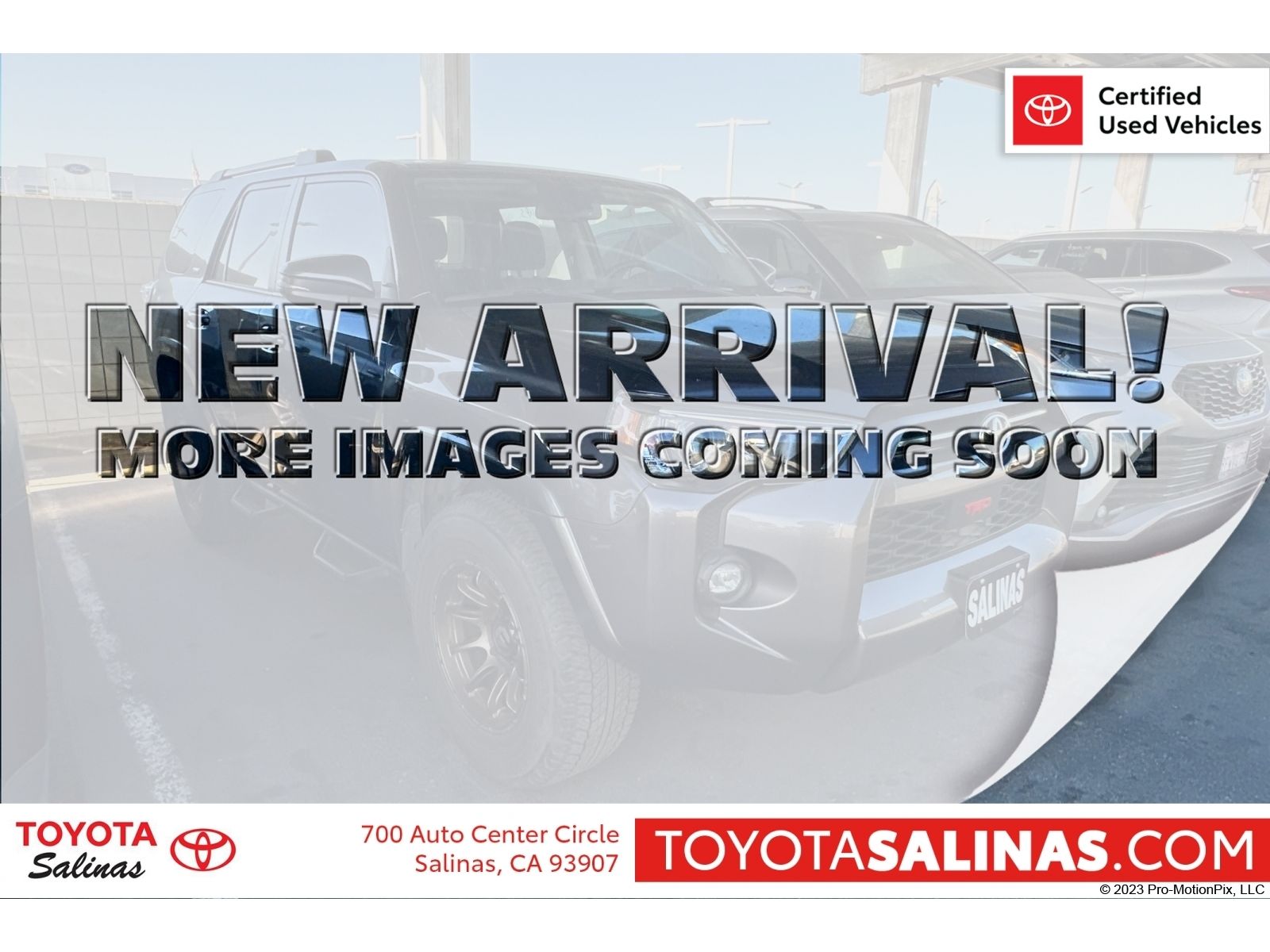 Gray 2023 Toyota 4Runner SUV / Crossover 4X2 Automatic